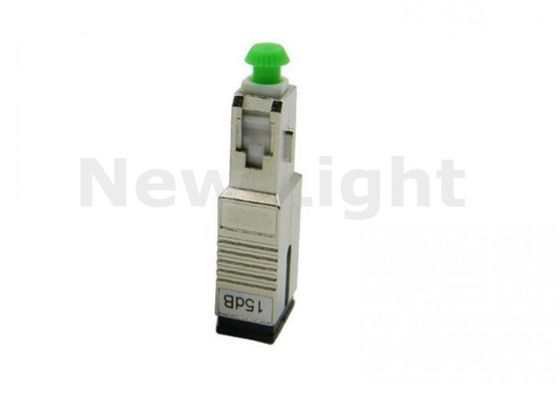 Beli 15dB Single Mode SC APC Fiber Optic Attenuator dengan Daya Tinggi 1W untuk Attenuasi yang Tepat online manufacture