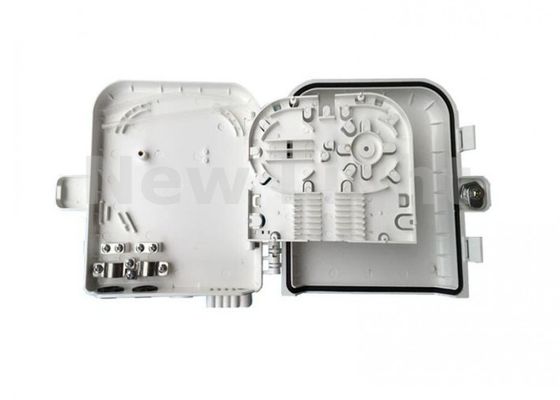 Beli Kotak Terminasi FTTH 8 Core Tahan Air dengan Kotak Terminasi Fiber Optik ABS Material Wall Mount online manufacture