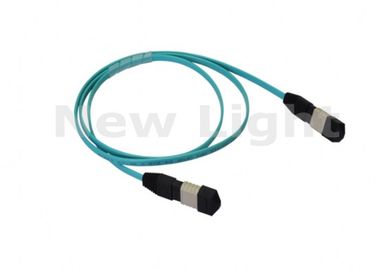 Beli OM4 5 Meter B Tipe MPO Kabel MTP 12 Multimode Inti Dengan Mini LSZH Mini 3.0mm online manufacture