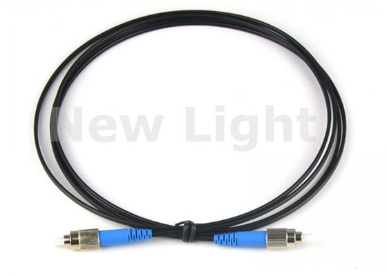 Beli Kabel Jumper Fiber Optik FC UPC 3M Luar Ruangan dengan Kehilangan Sisipan Rendah untuk Aplikasi Drop FTTH online manufacture