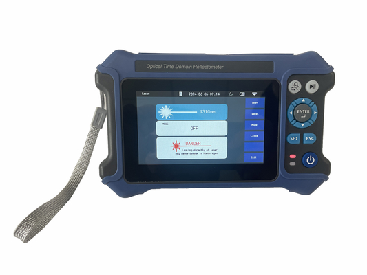 Beli Handheld OTDR 1310/1550nm 3302k 16 In 1 Touch Screen VFL OPM 26/24dB 100KM online manufacture