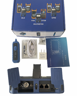Beli 1310 / 1550nm Mini OTDR Optical Time-domain Reflectometer Touch Screen OPM VFL OSL LED online manufacture