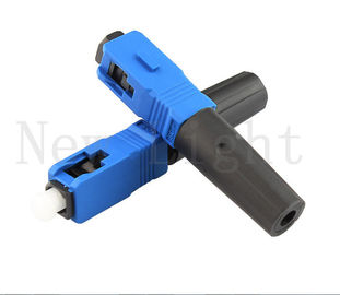 Beli Iso UPC Model Quick Assembly Connector 90N Kekuatan Tarik Untuk Kabel 0.9 / 2.0 / 3.0 online manufacture