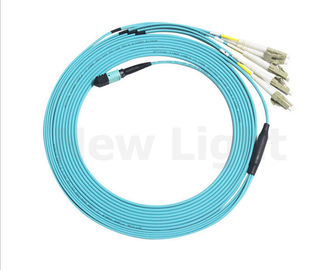 Beli 12 inti MPO perempuan untuk LC Fan out Fiber Optik MPO MTP Cable Patch Coard online manufacture