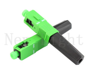 Beli Konektor Cepat Perakitan FC / PC, Konektor Cepat Serat Optik 58/60mm online manufacture