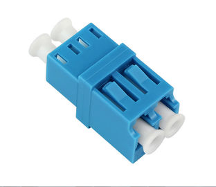 Beli Biru LC Fiber Adapter Common Type Single Mode Duplex Bahan Plastik online manufacture