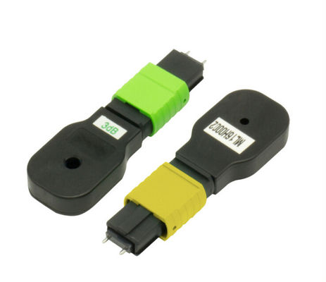 Beli 12 Core MPO MTP Fiber Optic Attenuator dengan Redaman 1-30 dB untuk Aplikasi Single Mode online manufacture