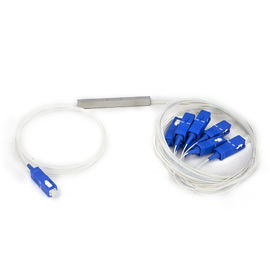 Beli 1 × N Fiber Optic PLC Splitter / Kabel Optik Splitter Untuk Jaringan Area Lokal online manufacture