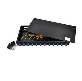 Beli 19 Inch Kotak Distribusi Serat Optik Bingkai Terminal Untuk Kabel Serat Optik Pach online manufacture