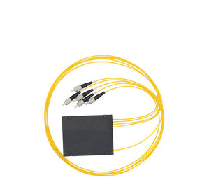 Beli FWDM / CWDM 1 X 4 Fiber Optic Cable Splitter FC / UPC Untuk Sistem CATV / FTTX online manufacture
