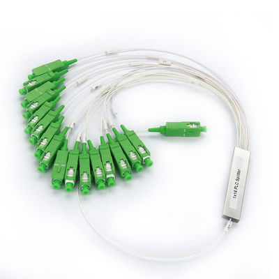 Beli SC APC 1x16 Single Mode PLC Fiber Optic Splitter untuk aplikasi internet FTTH online manufacture