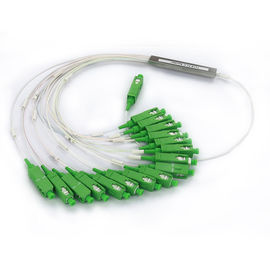 Beli Stainless Mini Fiber Optic Splitter Single Mode 1 X 16/32 SC APC Konektor online manufacture