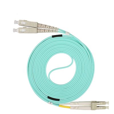 Beli LC-SC Multimode Fiber Patch Cable 10 Meter LSZH Jacket 50/125um untuk High Speed Data Transfer online manufacture
