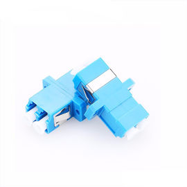 Beli FTTH Single Mode Fiber Optic Adapter, LC Duplex Adapter 60 ° Incidence Angle online manufacture