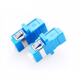 Beli Biru Warna Fiber Optic Connector Adapter Multi Mode Dengan Jenis Telinga Dilas online manufacture