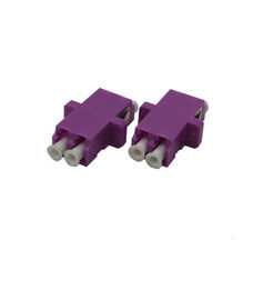 Beli LC - LC DX Fiber Optic Adapter, Bahan Plastik Fiber Optic Connector Adapters online manufacture