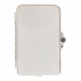 Beli ABS CATV Fiber Optic Termination Box 8 Core SC Adapter Dengan Warna Putih online manufacture