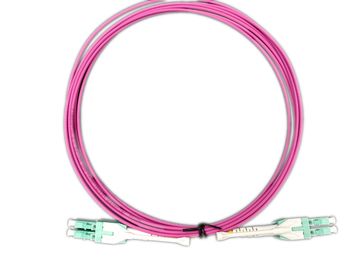 Beli LC Unitboot OM4 Magenta Kabel Duplex Optical Fiber Patch Cord 50/125 Jenis menarik online manufacture