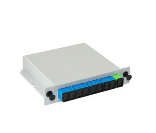 Beli 1 X 8 SC / UPC Distribusi Serat Optik Bingkai High-Density Instalasi Mudah online manufacture
