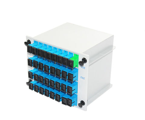 Beli 32 Core SC APC/PC Fiber Optic Cassette PLC Splitter untuk FTTH Termination Box dengan Garansi 3 Tahun online manufacture