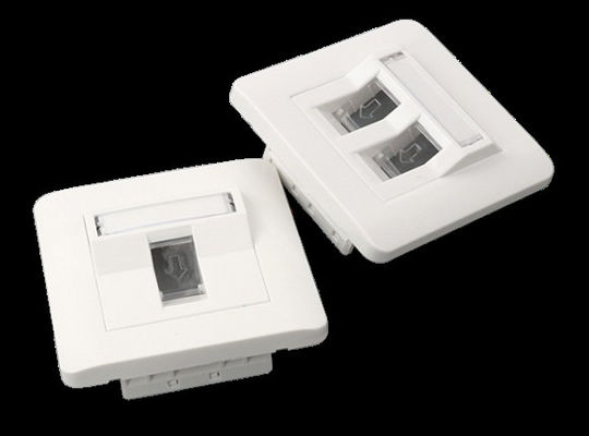 Beli Panel hibrida CAT5/CAT6/CAT7 dalam ruangan yang memaksimalkan ukuran soket dan soket RJ45 untuk kinerja optimal di Jaringan 4.0 online manufacture