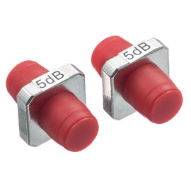 Beli FC - FC PC Fixed Optical Attenuator Plug - In Red Cap Type Tahan Suhu Tinggi online manufacture