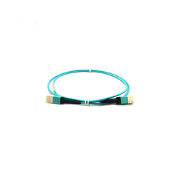Beli OM3 Multi Mode MPO MTP Kabel Tipe B 8 Warna Biru Inti Dengan 125 Mikron Cladding online manufacture