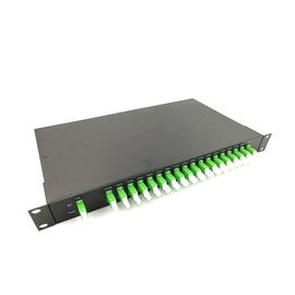 Beli 1U E2000 APC FTTH Kotak Distribusi Kabel Cold-Rolled Sheet 19 Inch Dengan Adaptor online manufacture