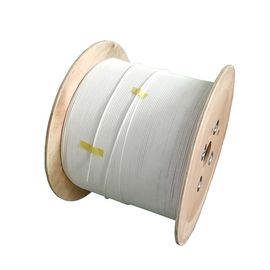 Beli 4 Core Single Mode Kabel Serat Optik Warna Putih Dengan 0.9 Serat Buffer Dalam online manufacture