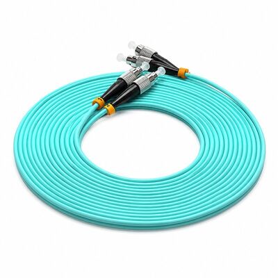 Beli Kabel Patch Fiber Optik Mode Tunggal Panjang Kustom 1M hingga 100M dengan Konektor SC LC FC ST untuk Pengkabelan Jaringan online manufacture