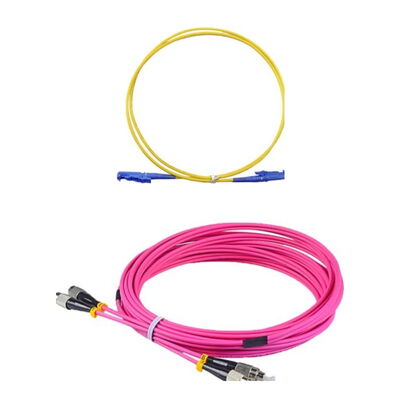Beli Kabel Patch Fiber Optik Mode Tunggal Tahan Tekukan G657A2 dengan Radius Tekukan Minimum 7.5mm untuk Aplikasi FTTH MDU online manufacture