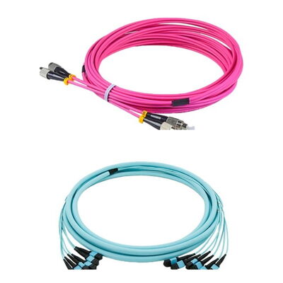 Beli Kabel Patch Fiber Optik Mode Tunggal dengan APC ≥60dB UPC ≥50dB dan PC ≥45dB Return Loss untuk FTTH CATV Telekomunikasi online manufacture
