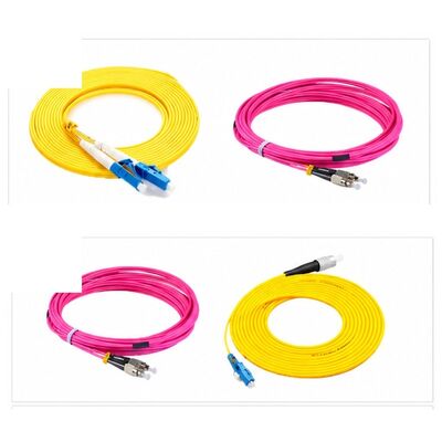 Beli 0.9mm Tight Buffer 2.0mm Standar 3.0mm Rugged Simplex Fiber Optic Pigtail SC LC OS2 untuk ODF Splicing online manufacture