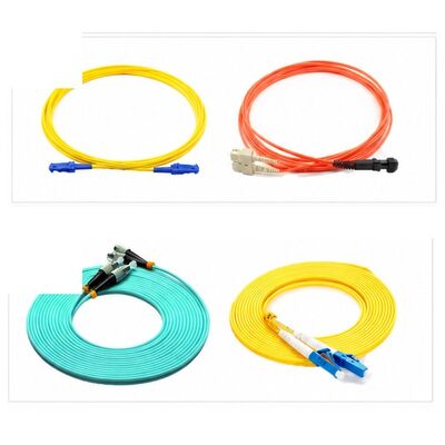 Beli Kuncir Serat Optik Simplex Mode Tunggal OS2 Kehilangan Penyisipan Rendah untuk Pusat Data Telekomunikasi online manufacture