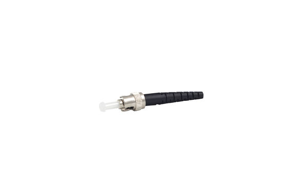 Beli 3.0mm Low Insertion Loss Nickel Plated Brass Body Fiber Optic ST Connector untuk Distribusi Indoor online manufacture