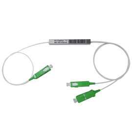Beli Jenis Mikro Plc Fiber Optic Splitter SC APC FTTH SC APC Konektor Mode Tunggal online manufacture