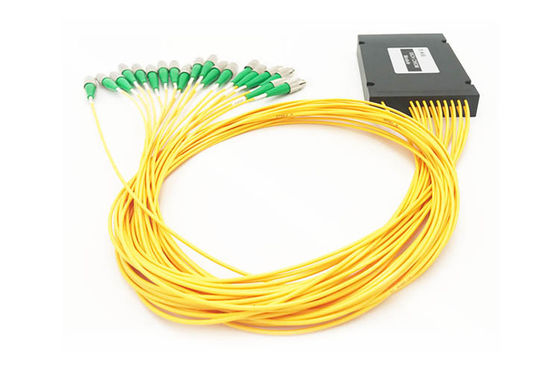 Beli ABS Box 8 Channel CWDM Mux Demux Module dengan konektor yang dapat disesuaikan dan kehilangan sisipan rendah online manufacture