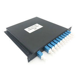 Beli Hard Metal Case Komponen Fiber Optik 8 Channel CWDM Mux Demux Modul Dengan Konektor online manufacture