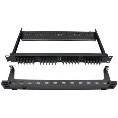 Beli Panel Patch Serat Optik 1U Rack Mount dengan 96 Core LC dan Kotak Tarik untuk Aplikasi Kepadatan Tinggi online manufacture