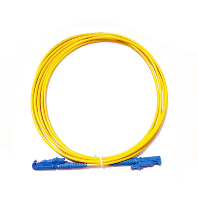 Beli E2000 UPC Fiber Optic Patch Cord Mode Tunggal Diameter 2,0 mm dengan Penutup Plastik online manufacture
