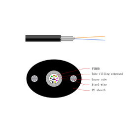 Beli Kabel Fiber Optik FTTH Flame Retardant LSZH Sheath Struktur Pendukung Sendiri online manufacture