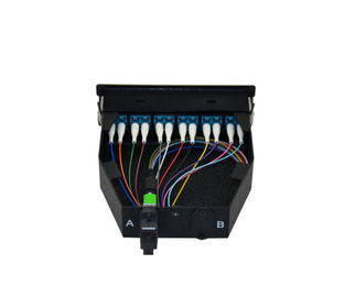 Beli LC Single Mode Connector MPO Kaset Patch Panel 12 Fiber LC Adapter Cocok online manufacture