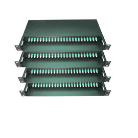 Beli 48/96 Fiber MPO / MTP Fiber Optic Patch Panel Termination Box 19 Inch Bahan SPECC online manufacture