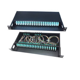 Beli FTTH 12/48/96 Core Fiber Optic Cable Termination Patch Panel Struktur Kompak online manufacture