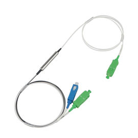 Beli 3 Port SC APC FWDM Divisi Fiber Optic Filter Panjang Gelombang Multiplexer 1 × 2 Perangkat FWDM online manufacture