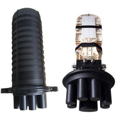 Beli Penutup Sambungan Serat Optik Tahan Air IP68 Tipe Vertikal 96 Inti untuk Jaringan FTTH online manufacture