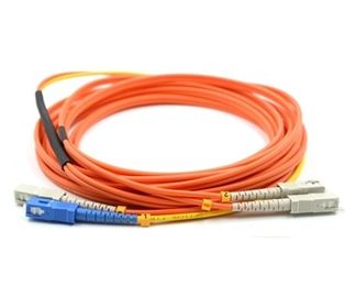 Beli MCP SC PC ke SC UPC duplex 62,5 / 125 mode serat optik pengkondisian kabel patch 3 meter online manufacture