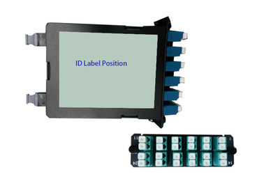 Beli 1U 96 Serat Rack Mount FHD High Density Fiber Enclosure Kaset 4x FHD yang tidak bermuatan online manufacture