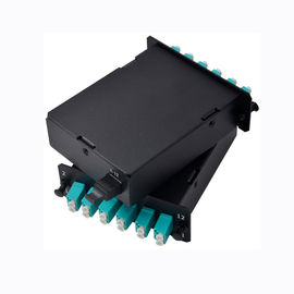 Beli Disesuaikan MPO Ke LC / SC OS2 Single Mode FHD Fiber Optic Plug - N - Play Cassette online manufacture