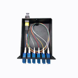 Beli Multimode FHD MPO Cassette Module MPO-12 hingga 6x Duplex LC, Tipe A, 12 Serat OM3 online manufacture